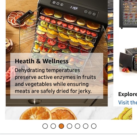 Excalibur Black Food Dehydrator 4 tray like new condition - Picture 13 of 16